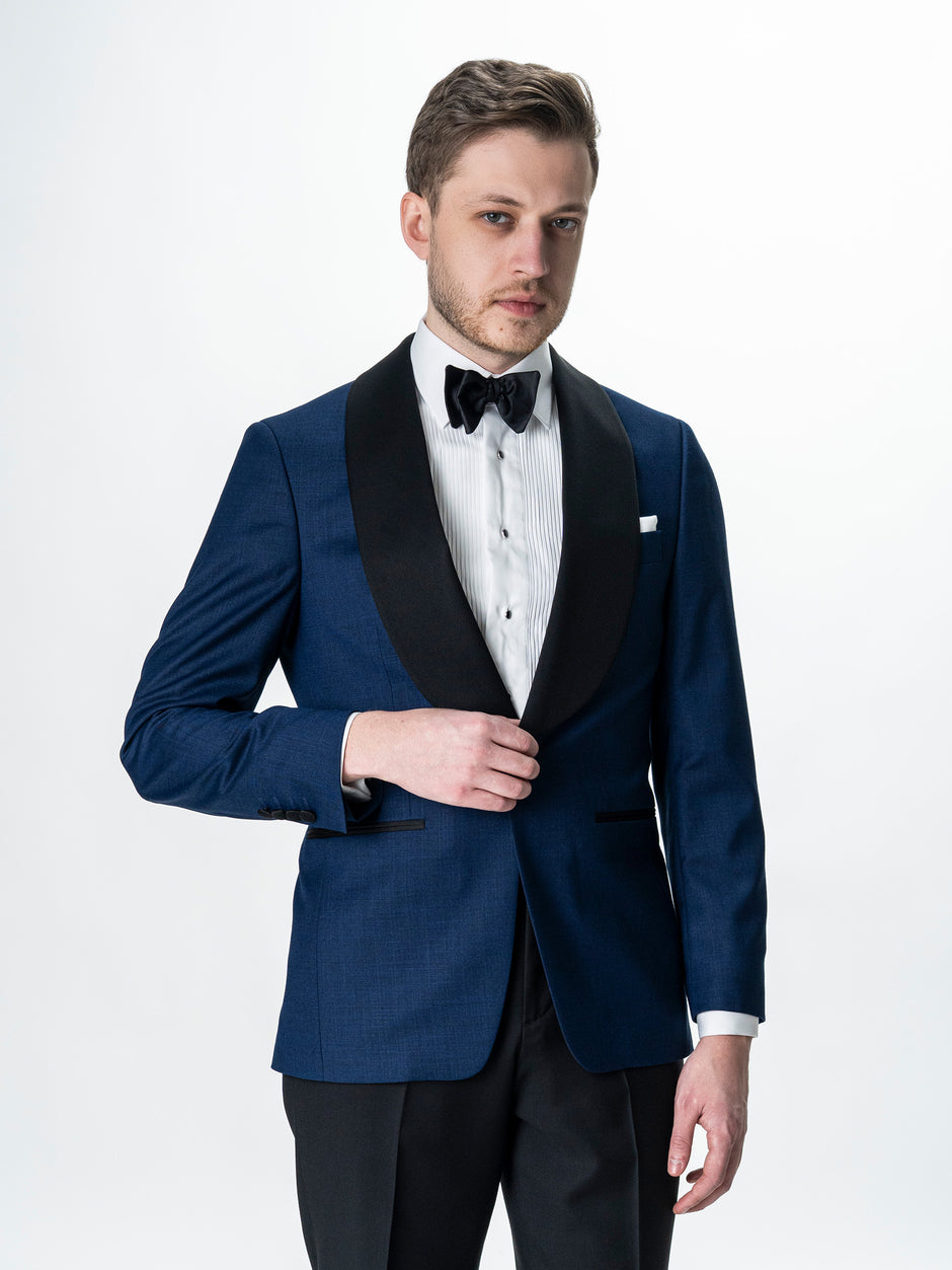 Costum Mire Albastru Royal Tip Smoking Ceremonie Lana Sarto BMan0024 (4)