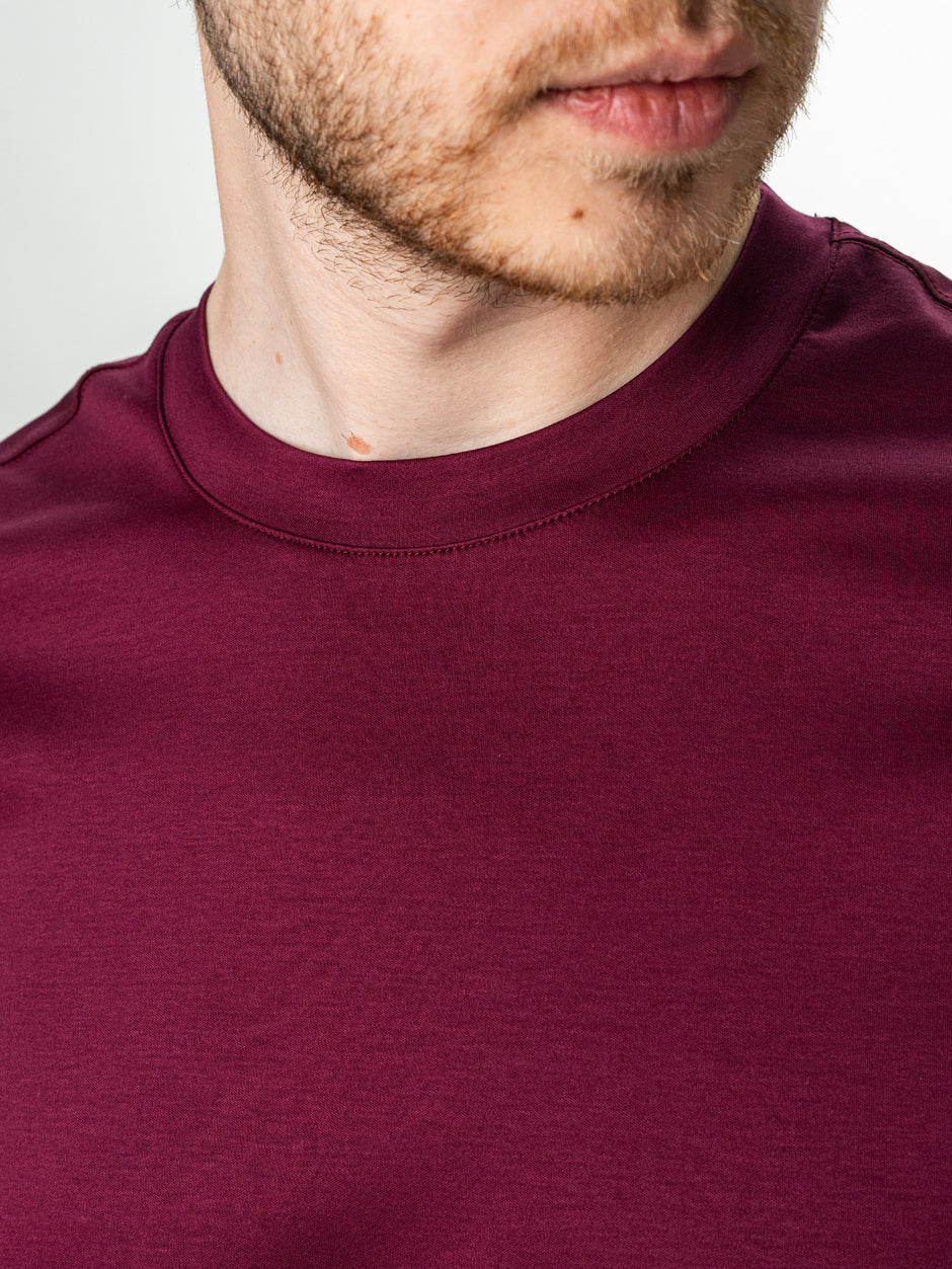 Bluza Barbati Premium All Season Bordo Din Bumbac Egiptean BMan0014 (3)