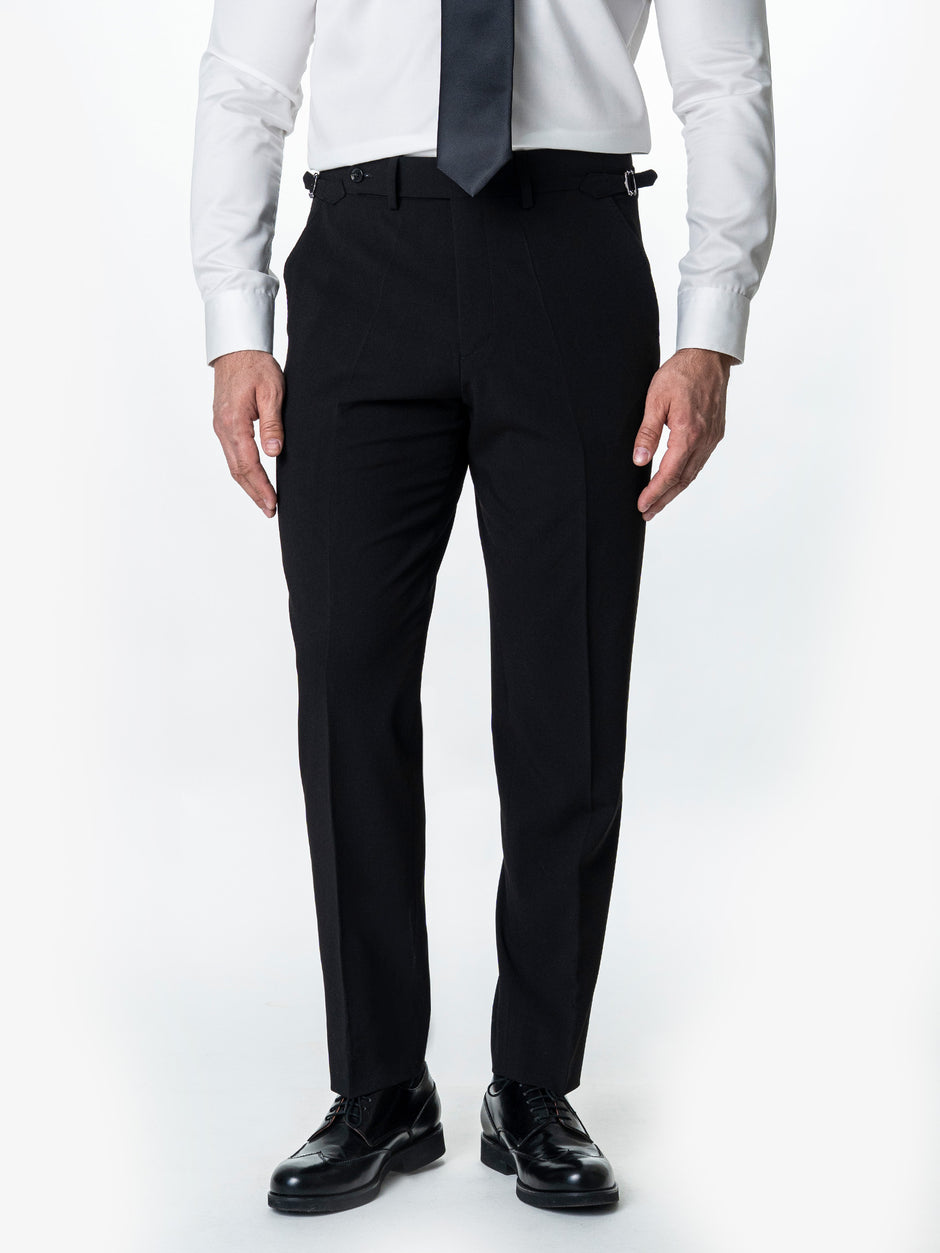 Costum Barbati Negru All Season Lana Vitale Barberis BMan294 (5)