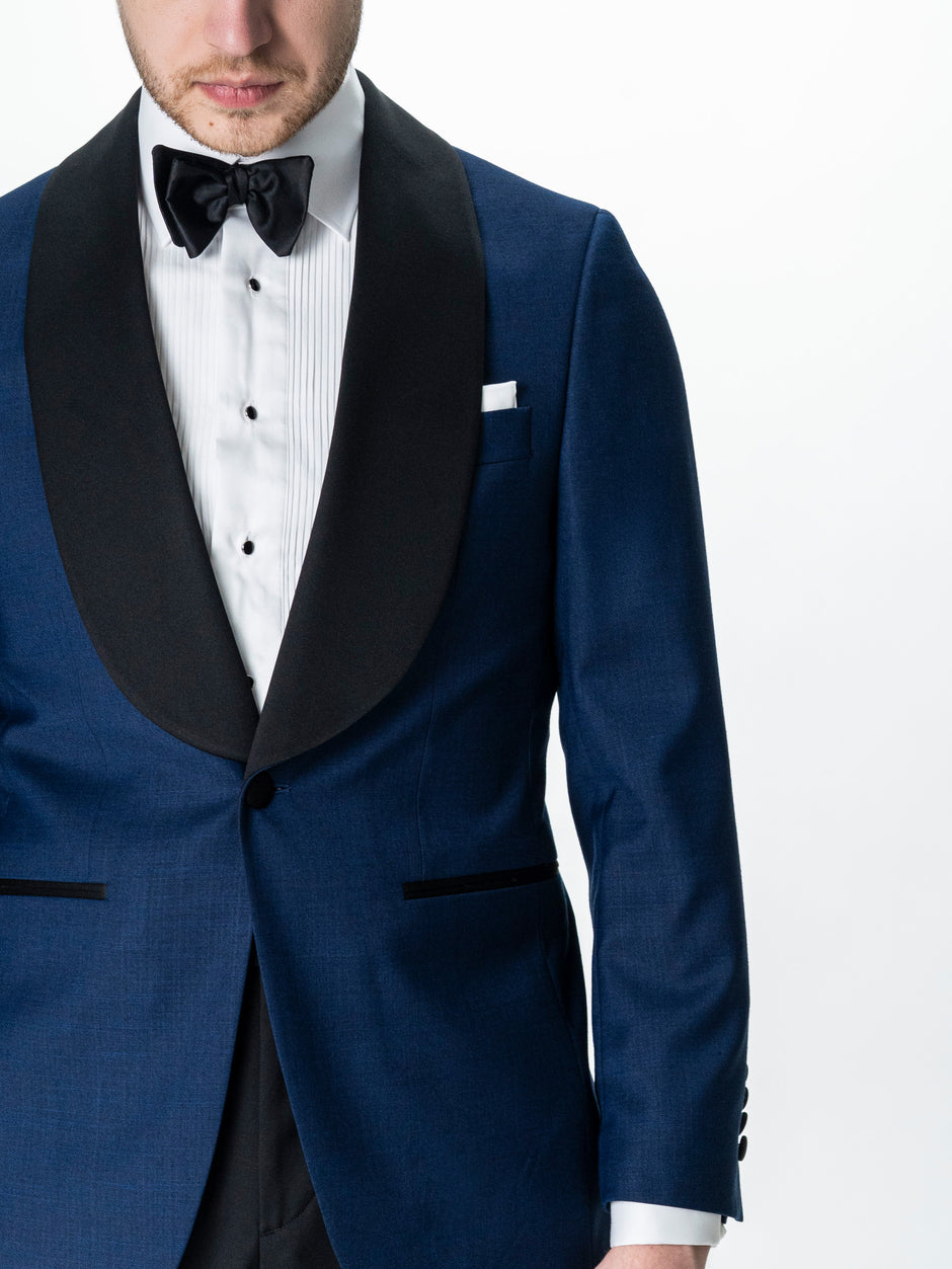 Costum Mire Albastru Royal Tip Smoking Ceremonie Lana Sarto BMan0024 (6)