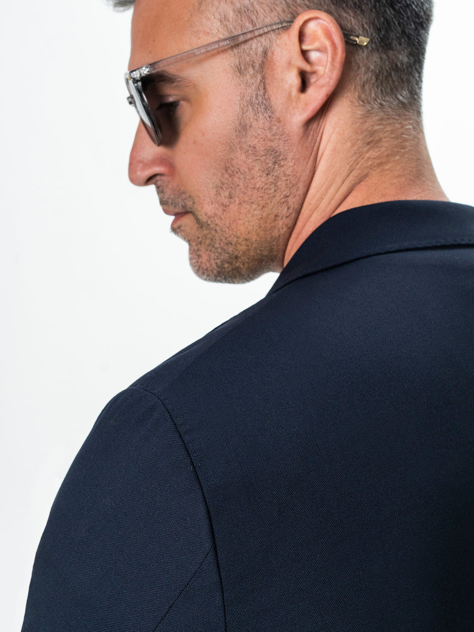 Costum Bleumarin Barbati Lana Vitale Barberis Oxford Flexo BMan0015 (6)