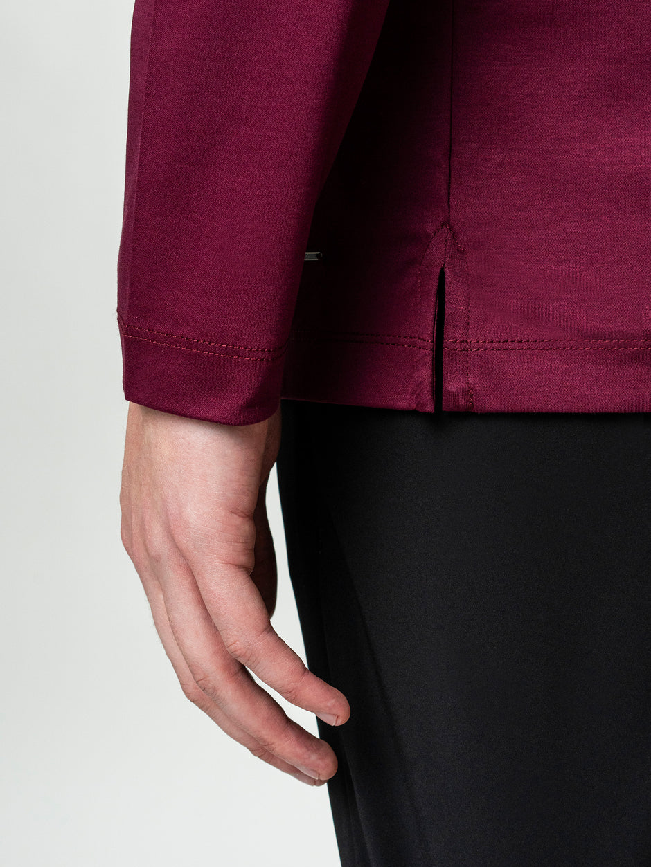 Bluza Barbati Premium All Season Bordo Din Bumbac Egiptean BMan0014 (6)