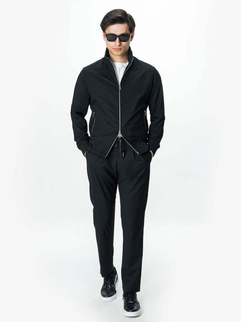 Geaca Barbati Tip Jacheta Neagra BMan BMan0007 (2)