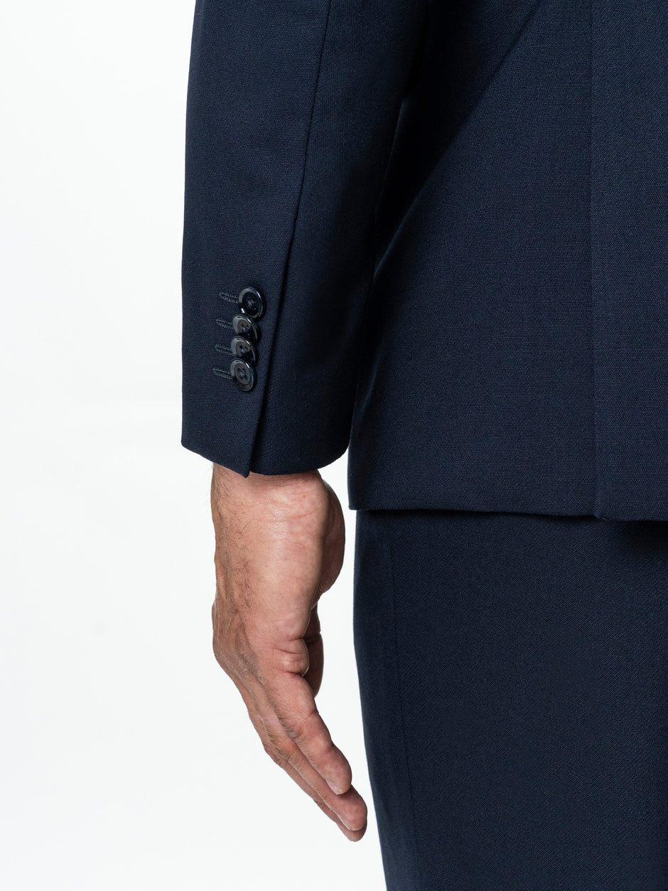 Costum Bleumarin Barbati Lana Vitale Barberis Oxford Flexo BMan0015 (11)