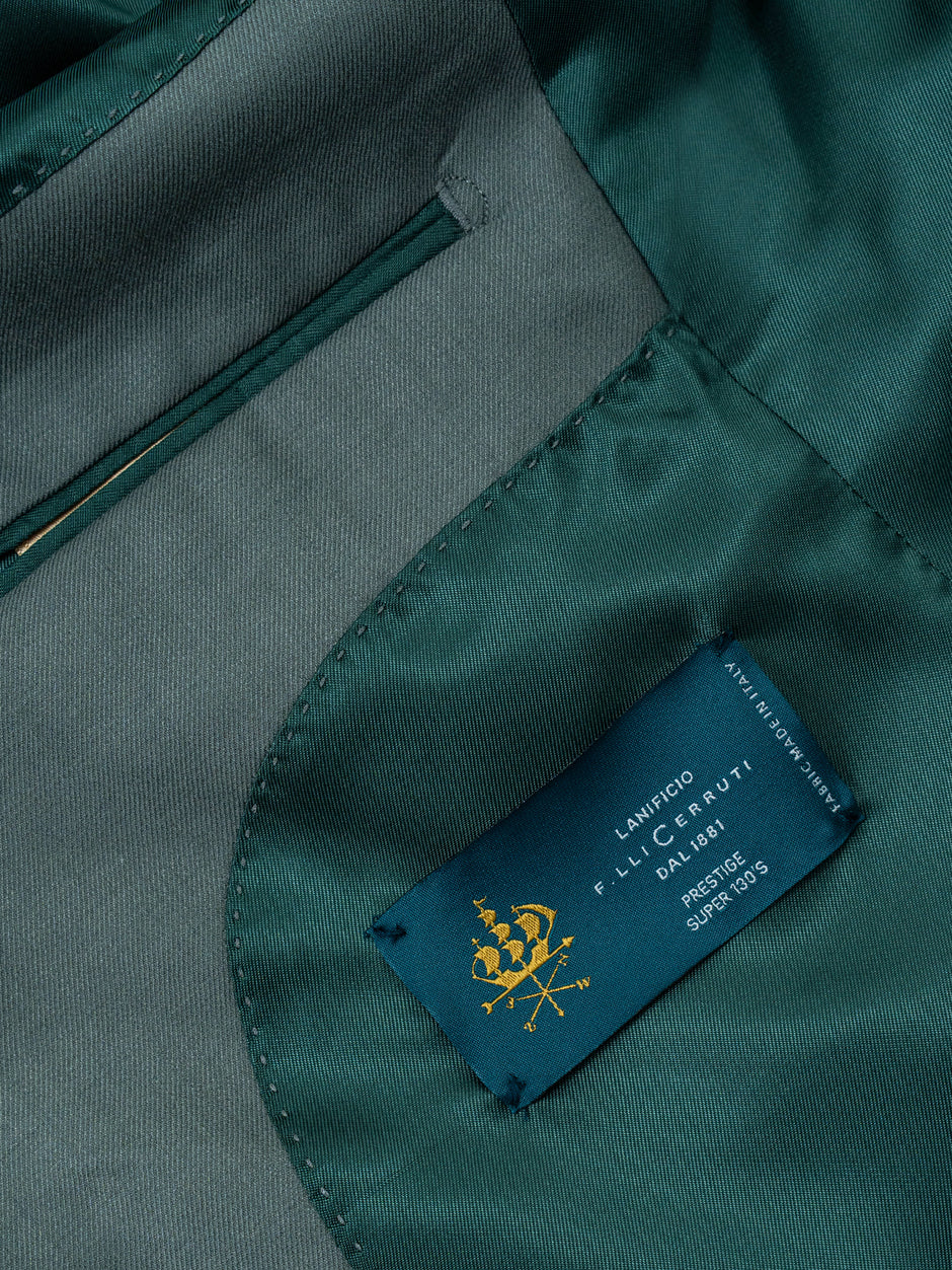 Sacou Barbati Verde Olive Lana Cerrutti BMan0071 (6)