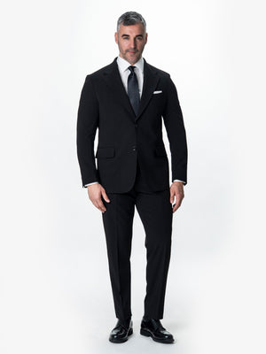 Costum Barbati Negru All Season Lana Vitale Barberis BMan294