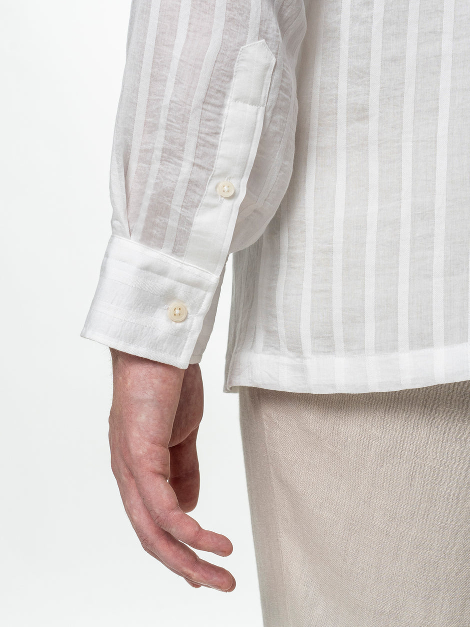 Camasa Alba Barbati Modal Premium Guler Soft BMan0204 (8)