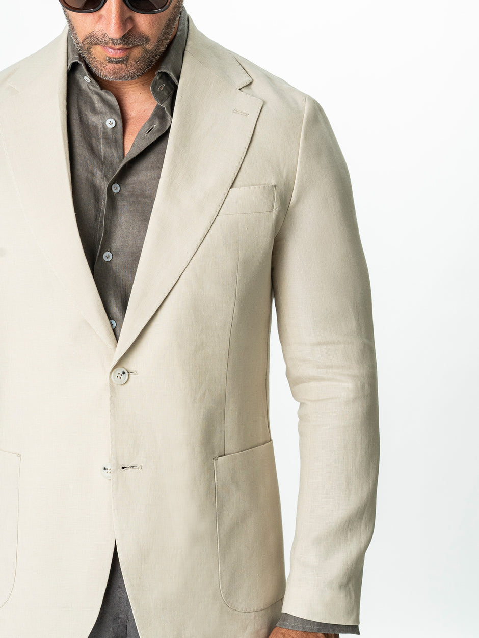 Sacou Barbati Crem 100% In Natural Vitale Barberis BMan0053 (7)