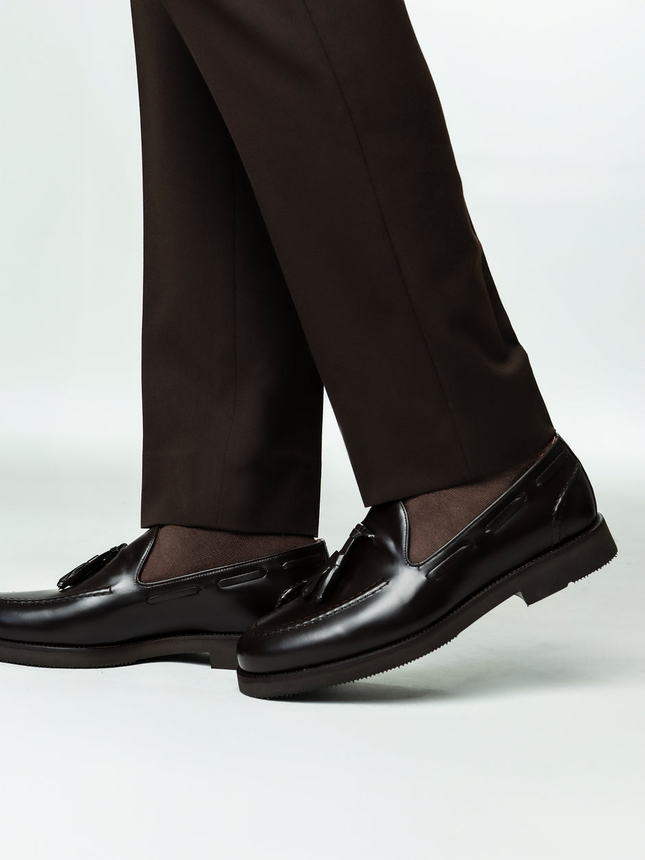 Mocasini Barbati Tassel Loafers Maro Semilucios 100% Piele de Vitel BMan215 (3)