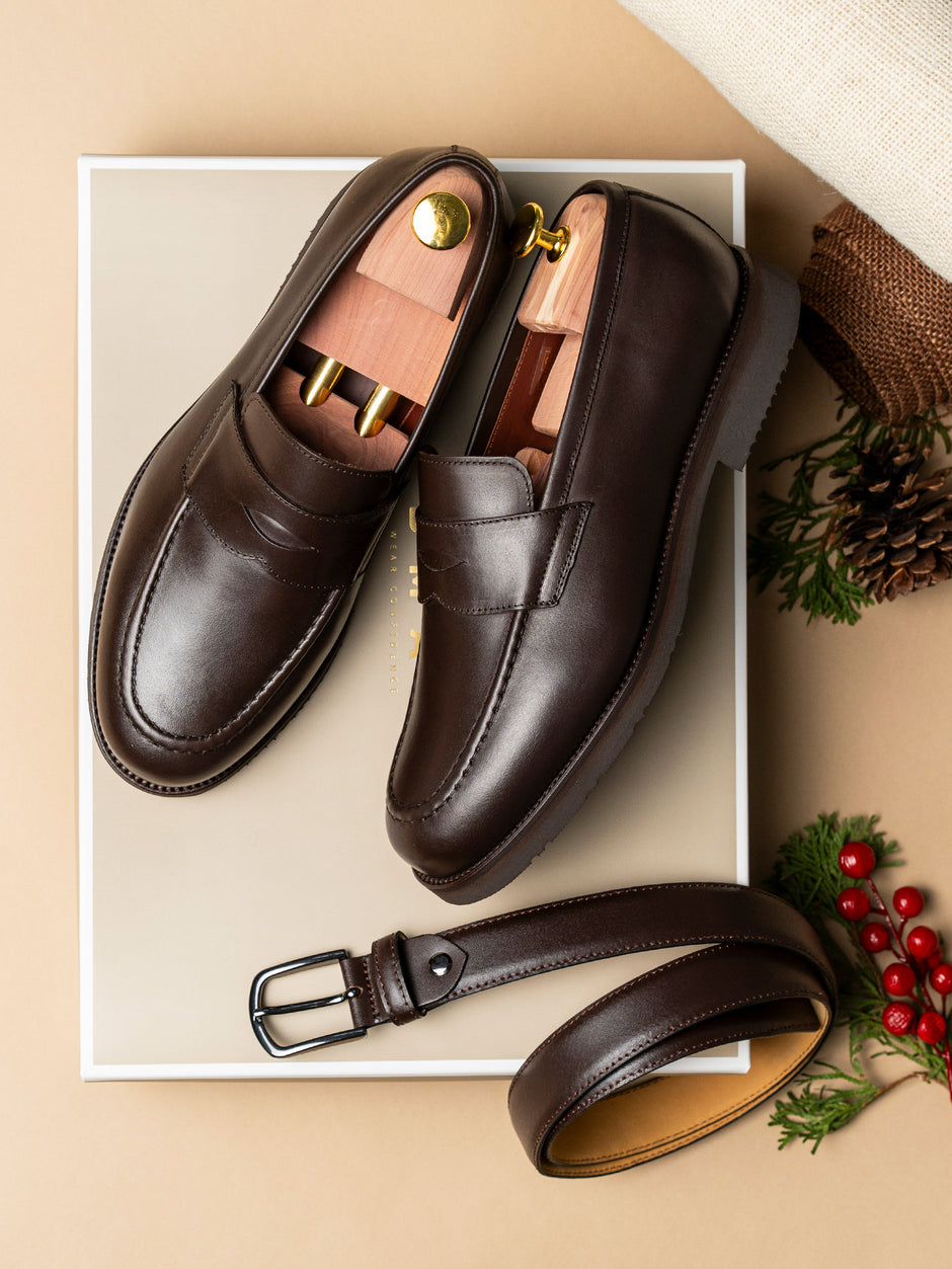 Pachet Cadou Barbati Incaltaminte Mocasini Cu Accesoriu Bman0023 (1)