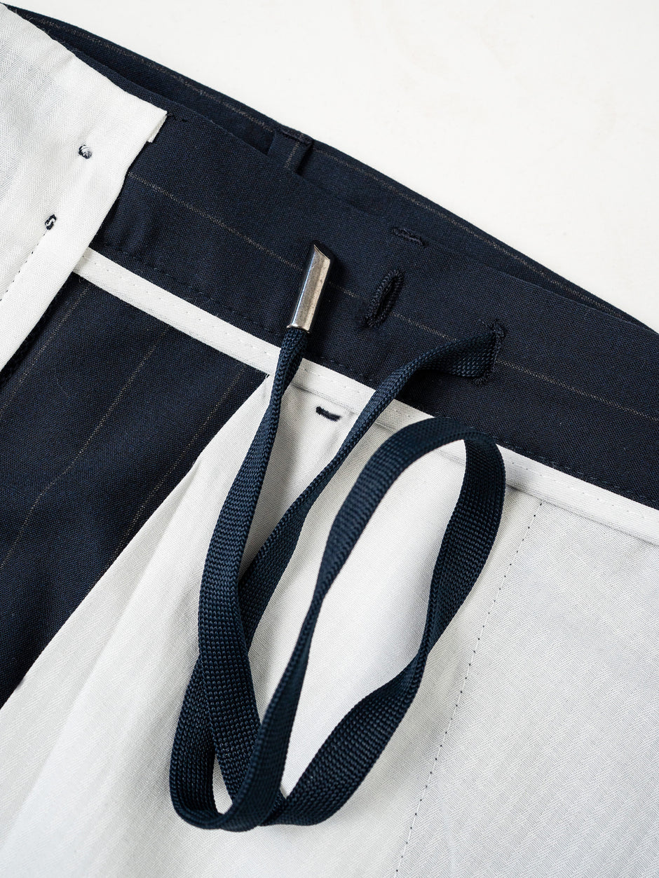 Pantaloni Barbati Casual Albastri Din Lana BMan0104 (6)