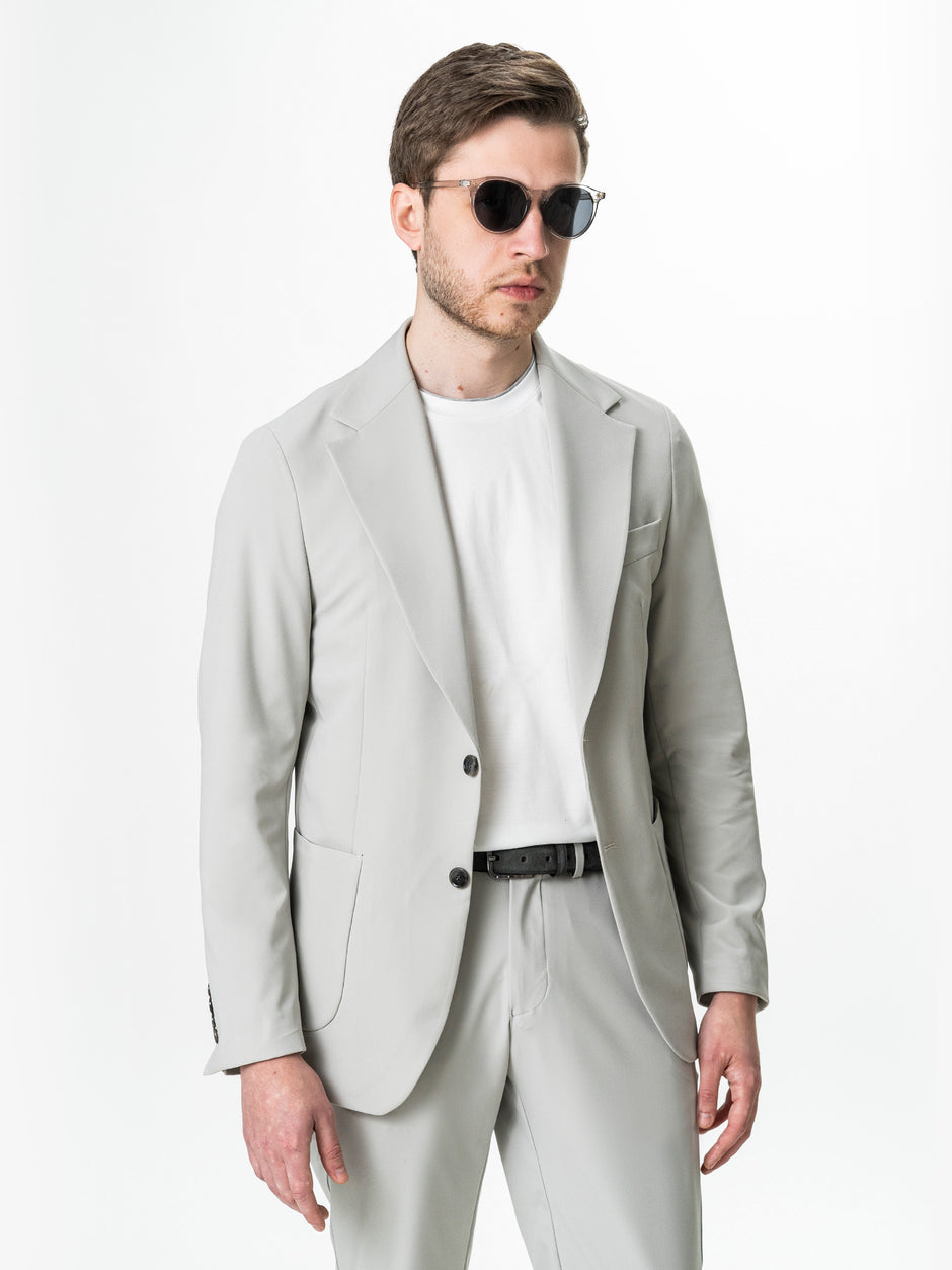 Sacou City Flexo Barbati Gri Vesta Detasabila BMan0030 (2)