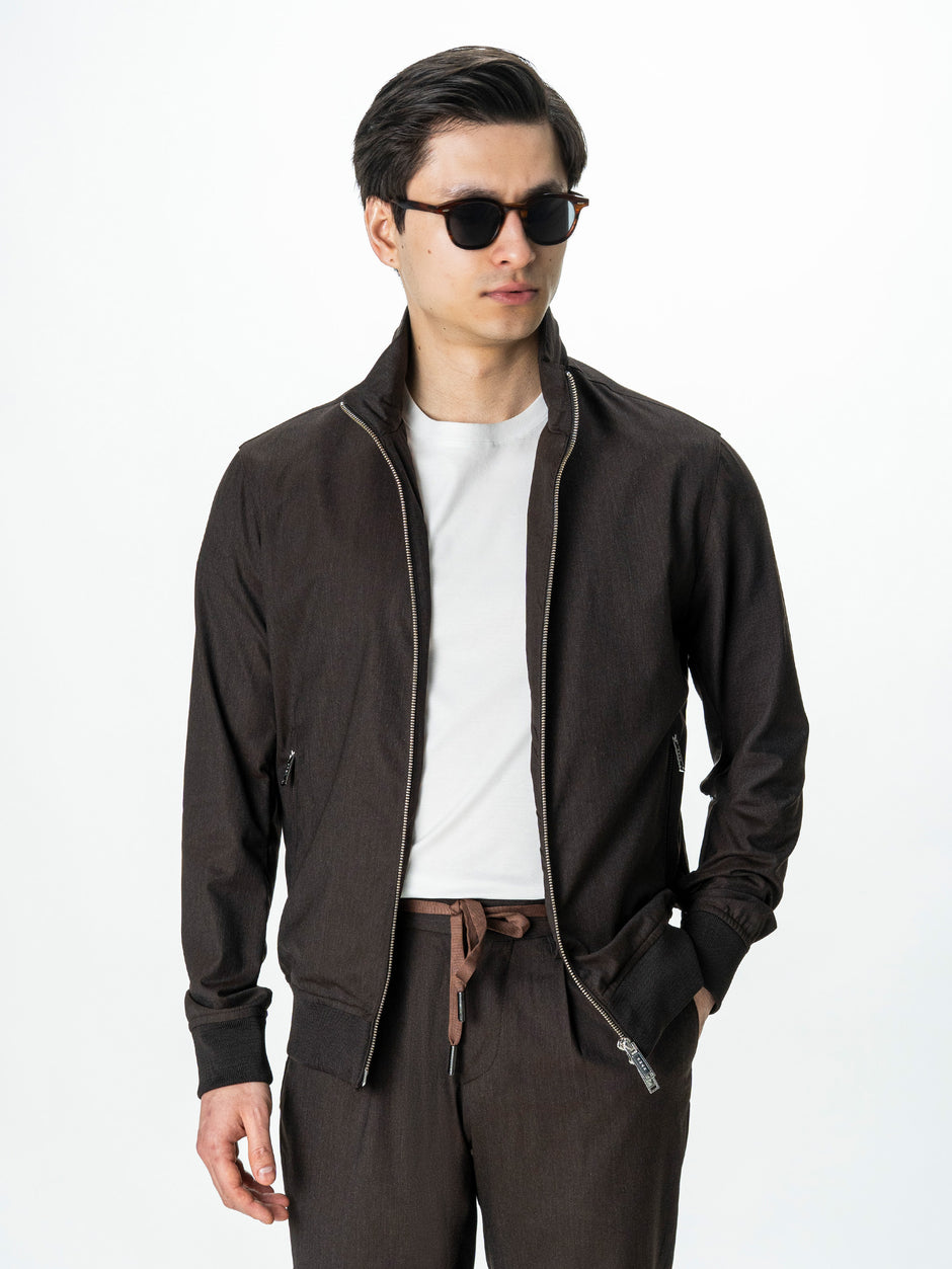 Geaca Barbati Tip Jacheta Cafenie BMan BMan0007 (6)