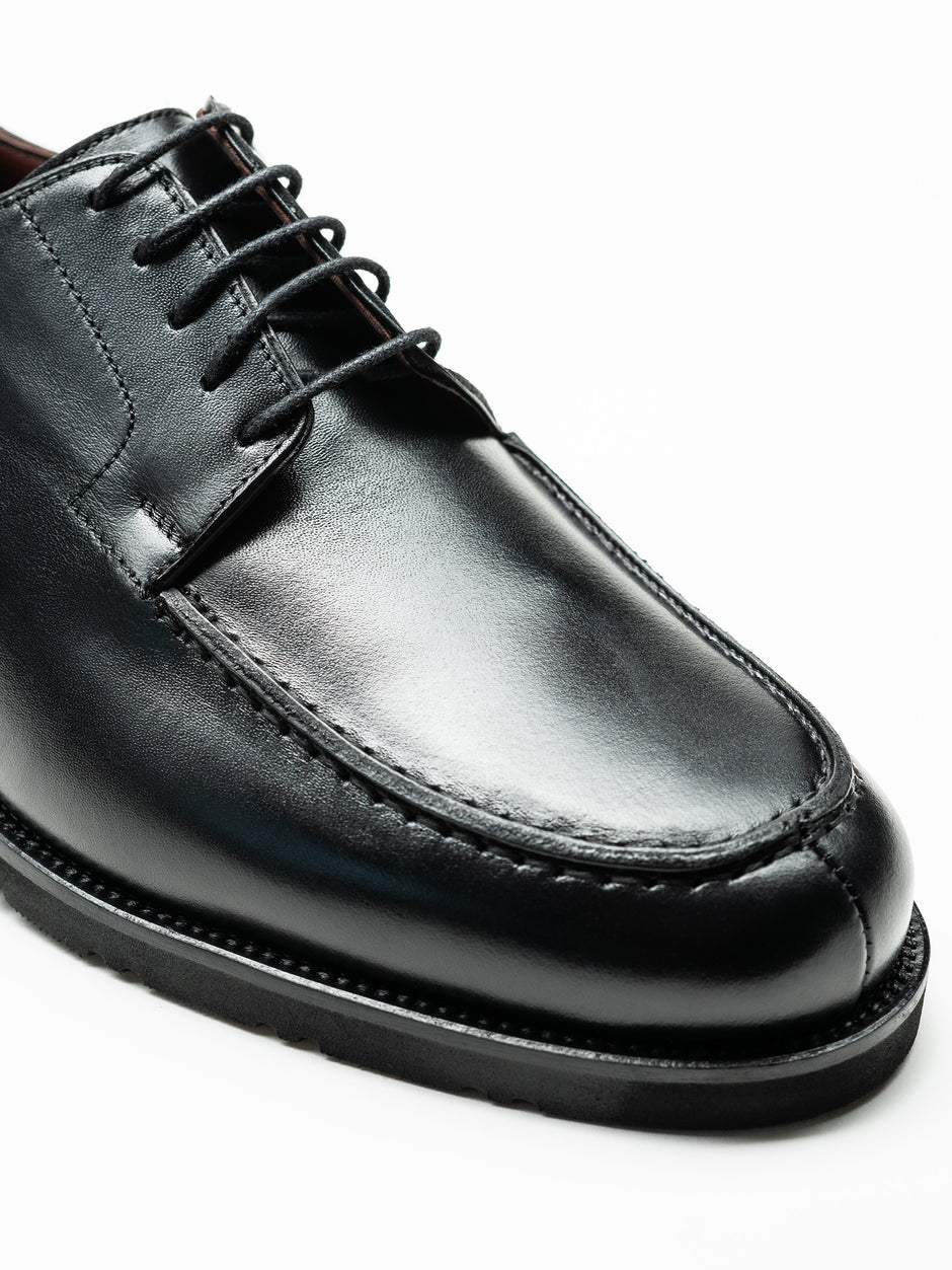 Pantofi Eleganti Barbati Derby Negri Piele Naturala Design Zorlu BMan0417 (3)