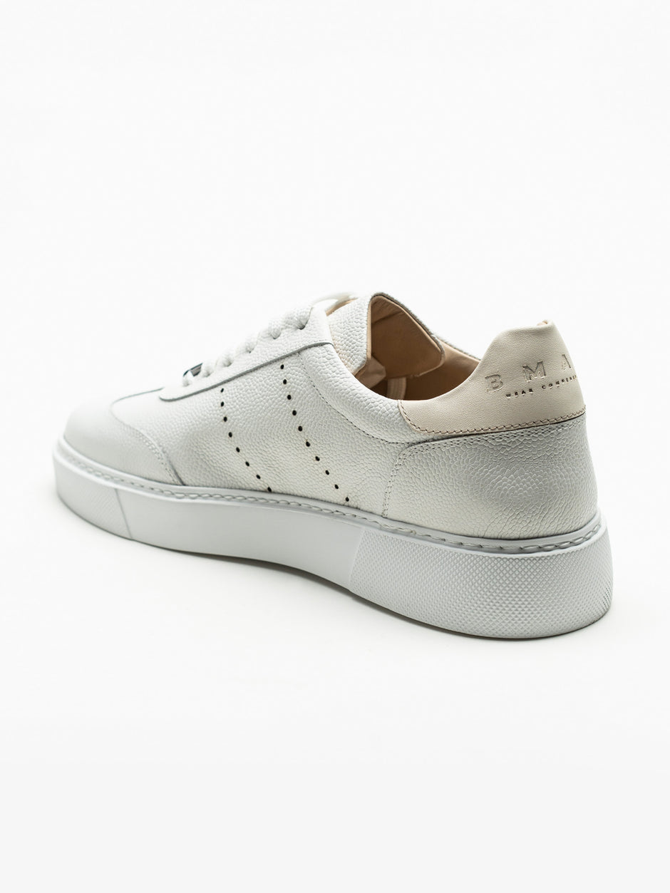 Pantofi Casual Barbati Sneakers Albi Din Piele Naturala BMan0396 (6)