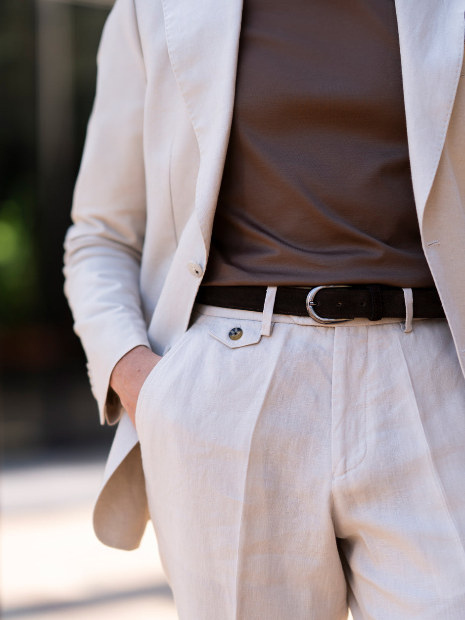 Tinuta Barbati Completa Smart Casual Camello Bman1108 (5)