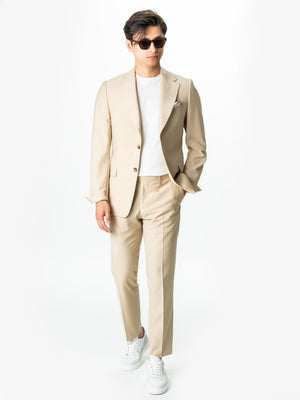 Costum Barbati Crem De Vara Smart Casual BMan0018