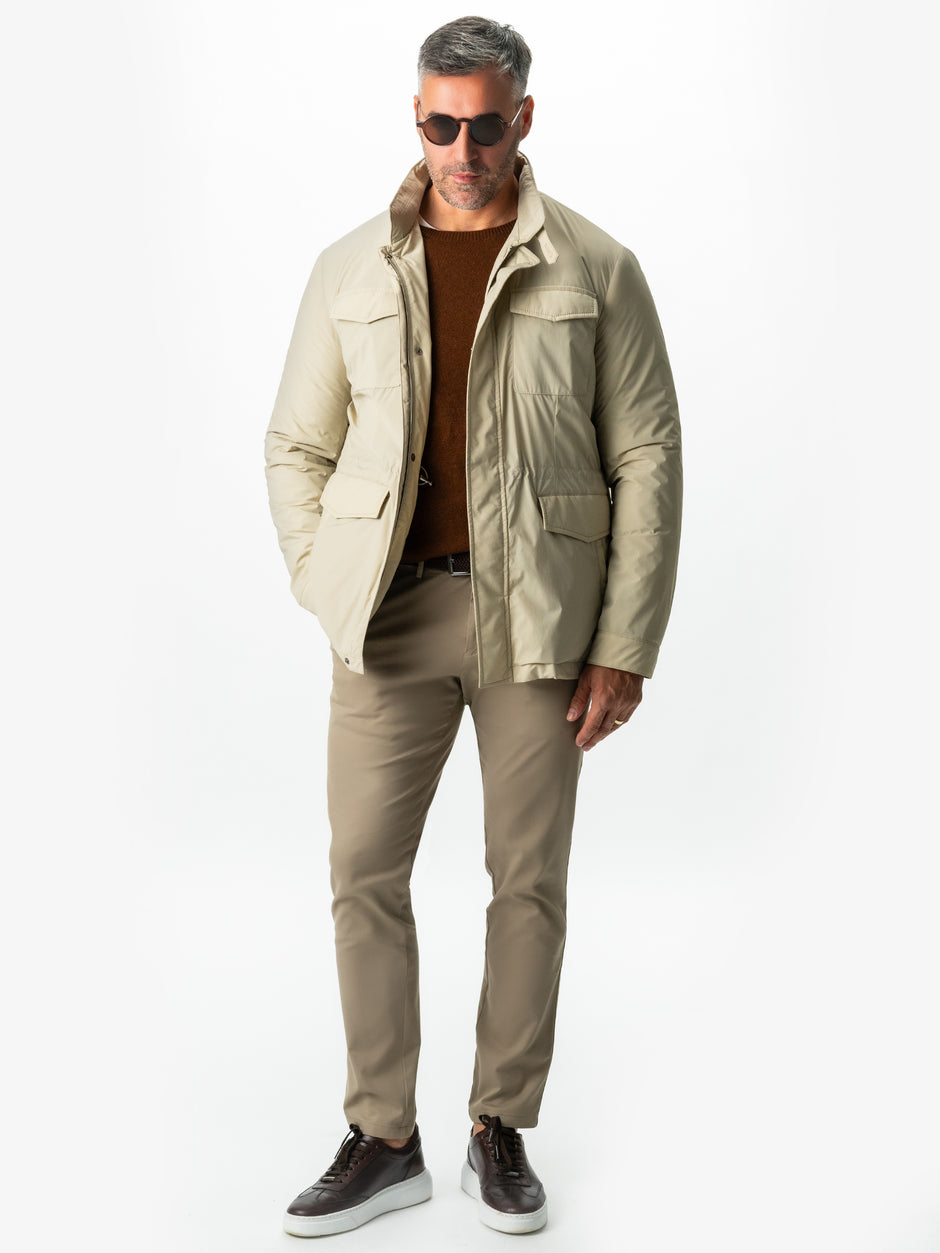 Pulover Maro Barbati Toamna & Iarna Din 100% Alpaca Lana Rosa Design Clasic Sweater BMan0009 (3)