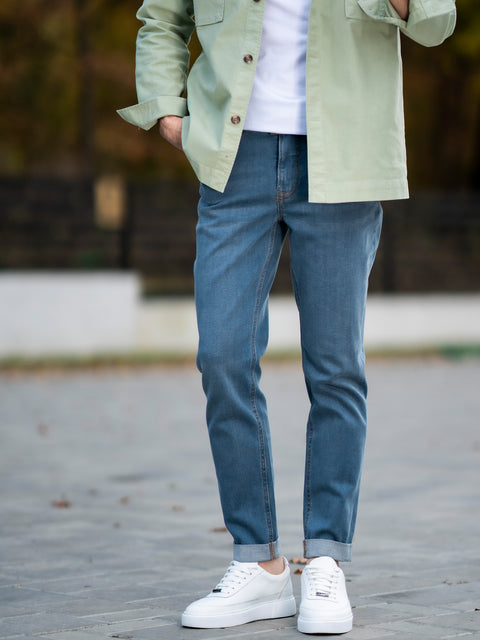 Tinuta Barbati Completa Casual & Smart Casual Sezon Toamna&Iarna Lime Gelato BMan0829 (5)