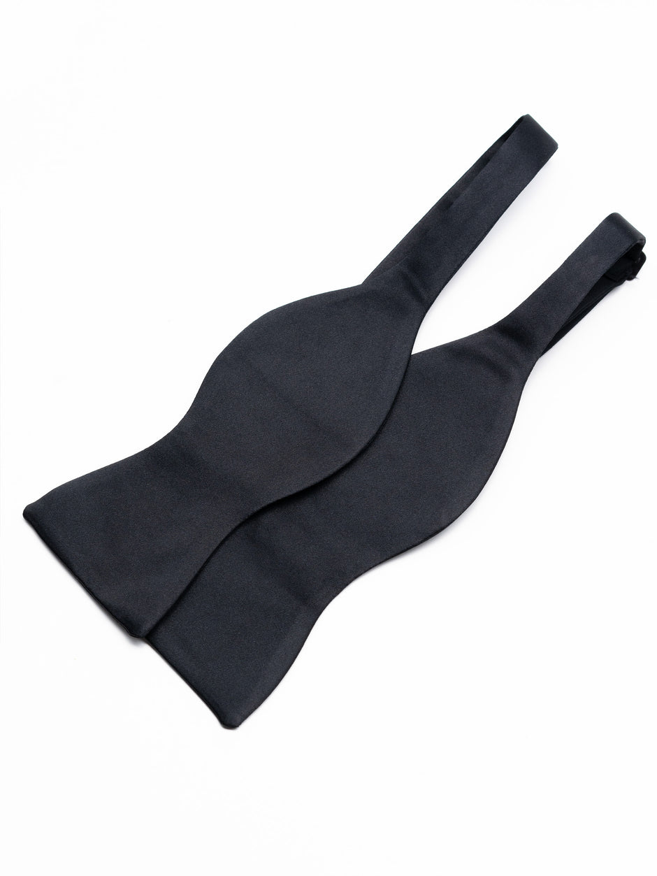 Papion Negru Barbati De Tip Self-Tie BMan113 (3)