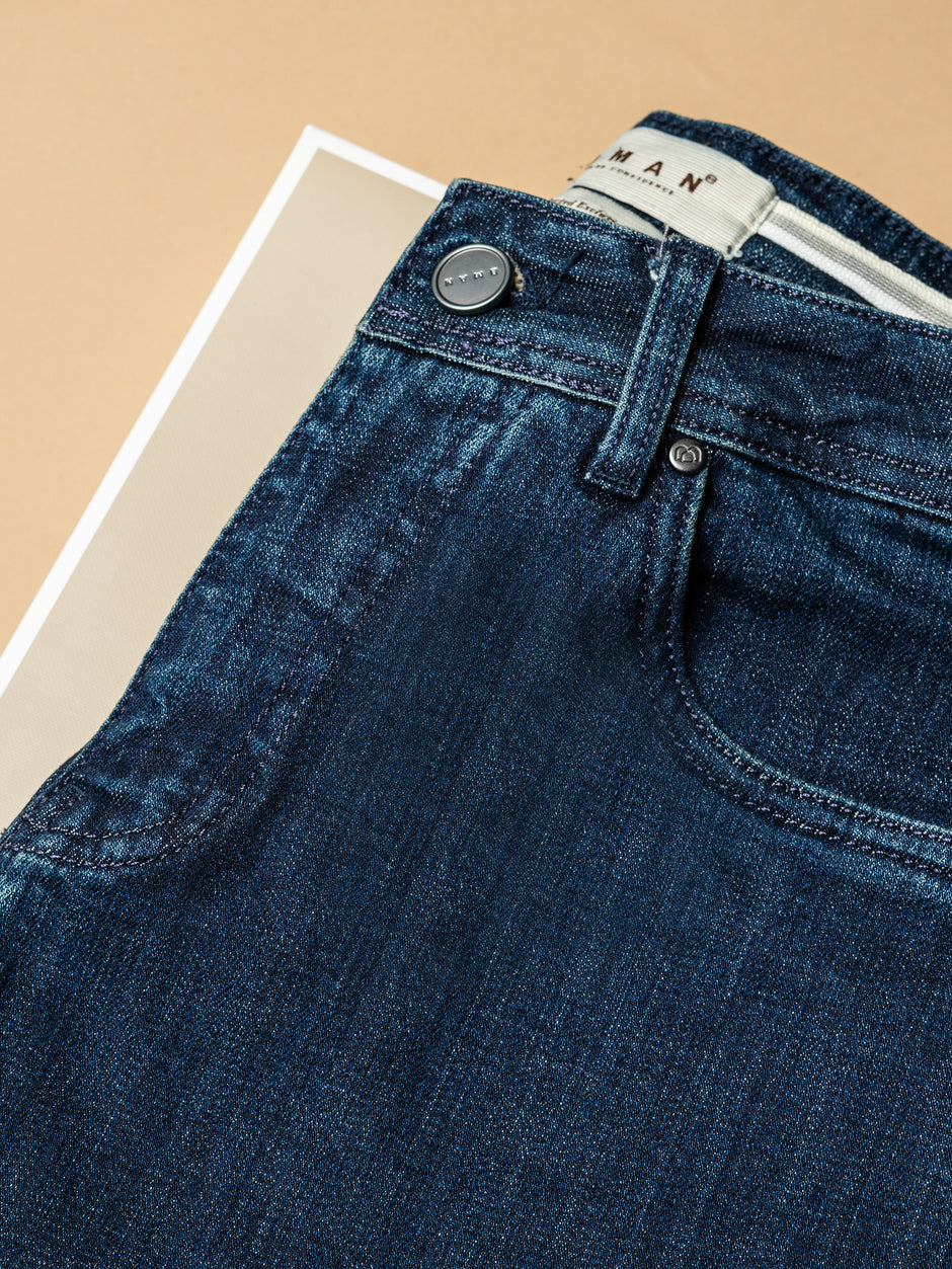Pachet Cadou Barbati Blugi Tip Denim Si Pulover Tip Helanca Bman0293 (2)