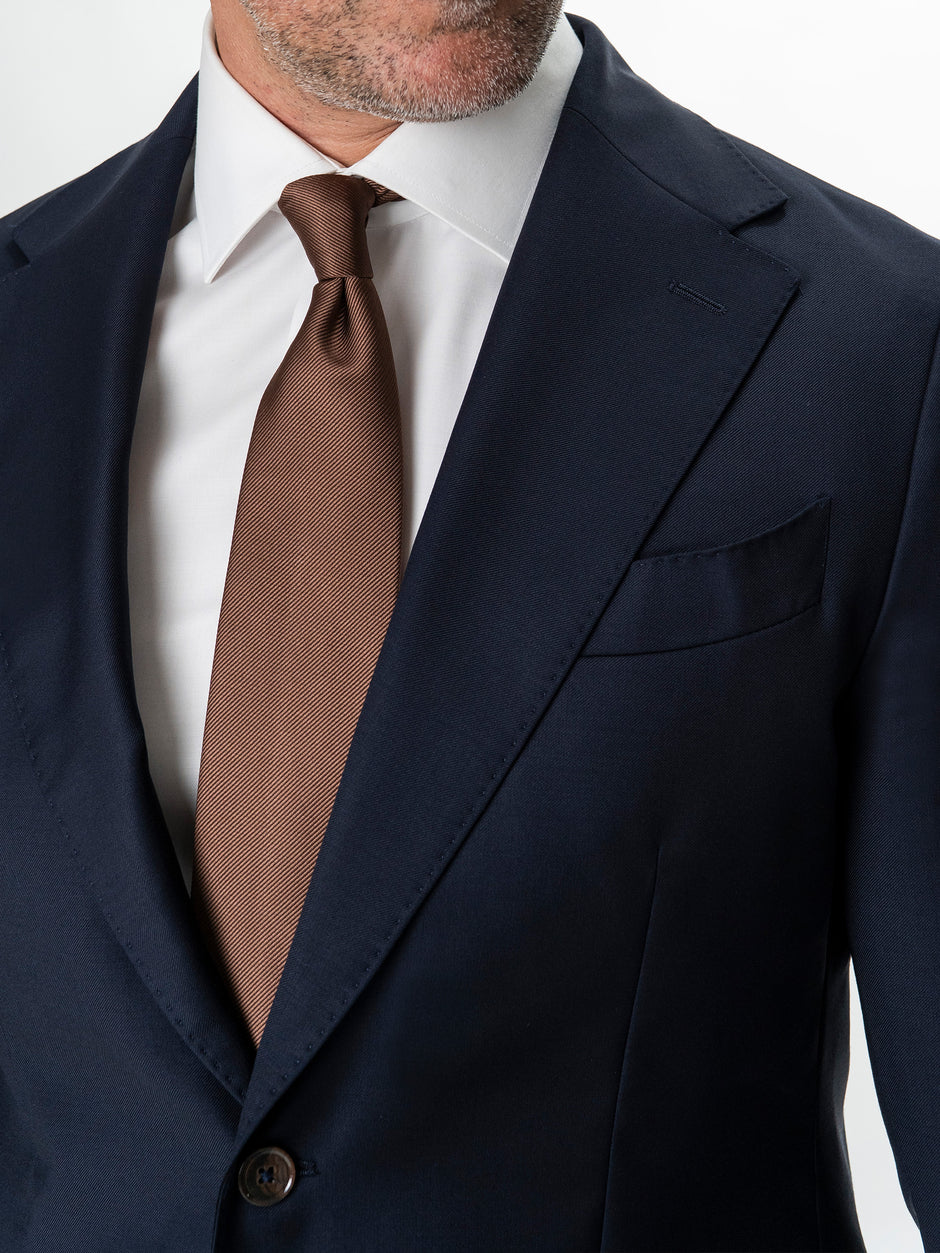 Costum Barbati Bleumarin Inchis 100% Lana Vitale Barberis BMan1111 (5)