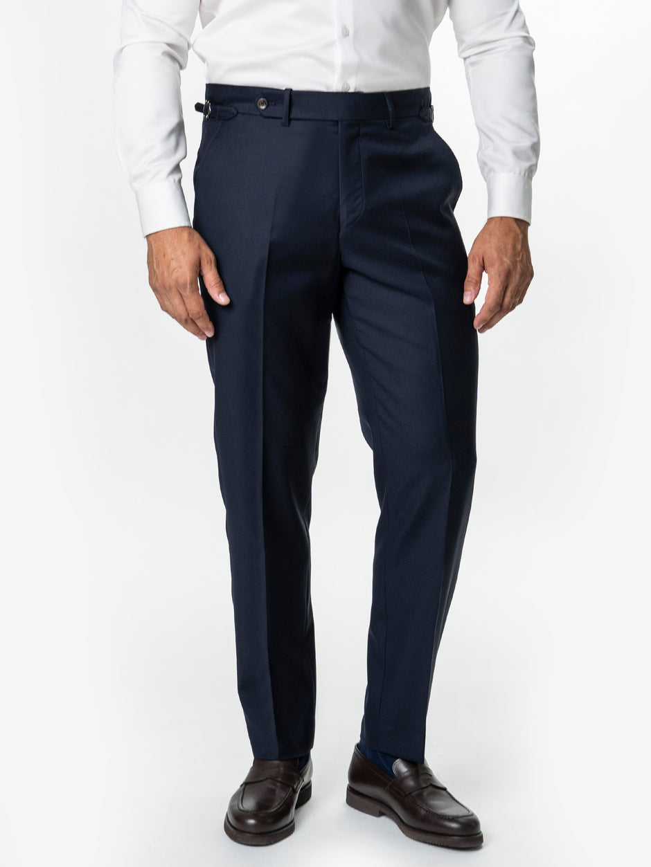 Costum Barbati Bleumarin Inchis 100% Lana Vitale Barberis BMan1111 (7)