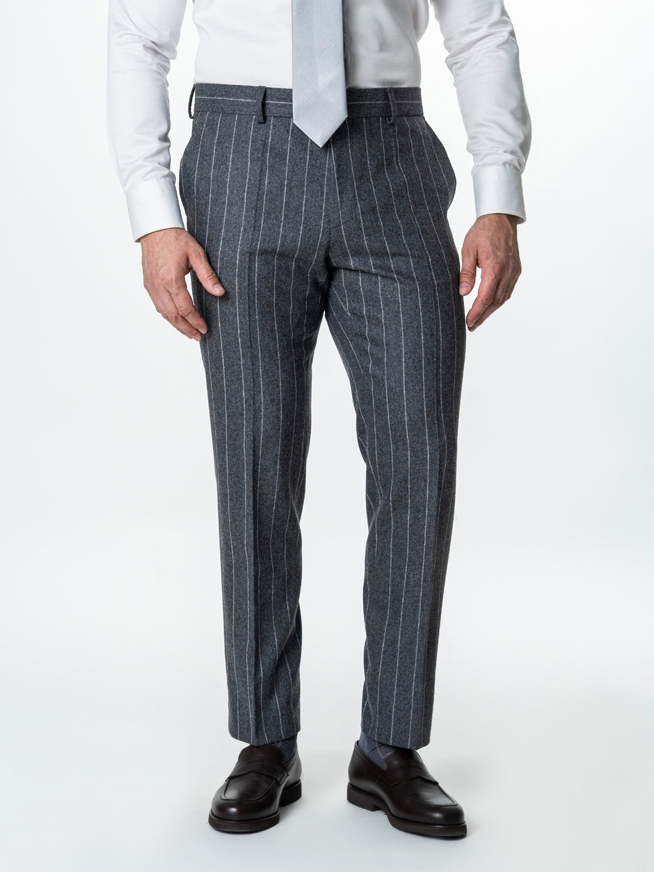 Costum Barbati Gri In Dungi 100% Lana Vitale Barberis BMan0068 (8)