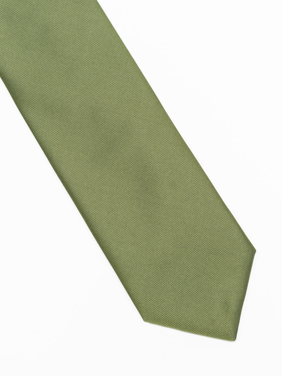 Cravata Eleganta Barbati Verde Fistic Simpla Aspect Mat BMan918 (4)