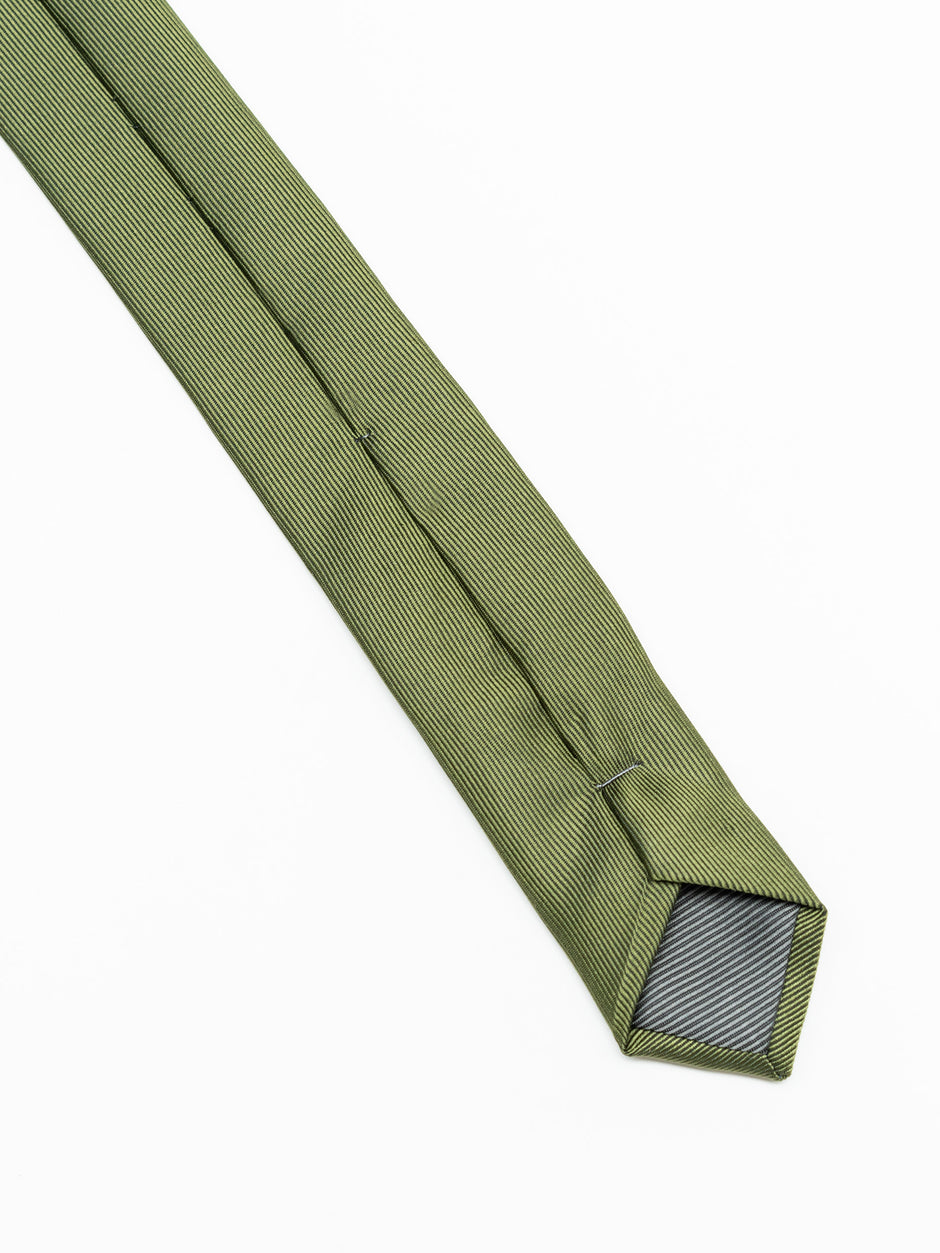 Cravata Eleganta Barbati Verde Fistic Simpla Aspect Mat BMan918 (5)