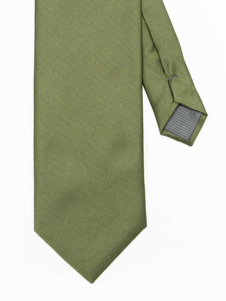 Cravata Eleganta Barbati Verde Fistic Simpla Aspect Mat BMan918 (3)