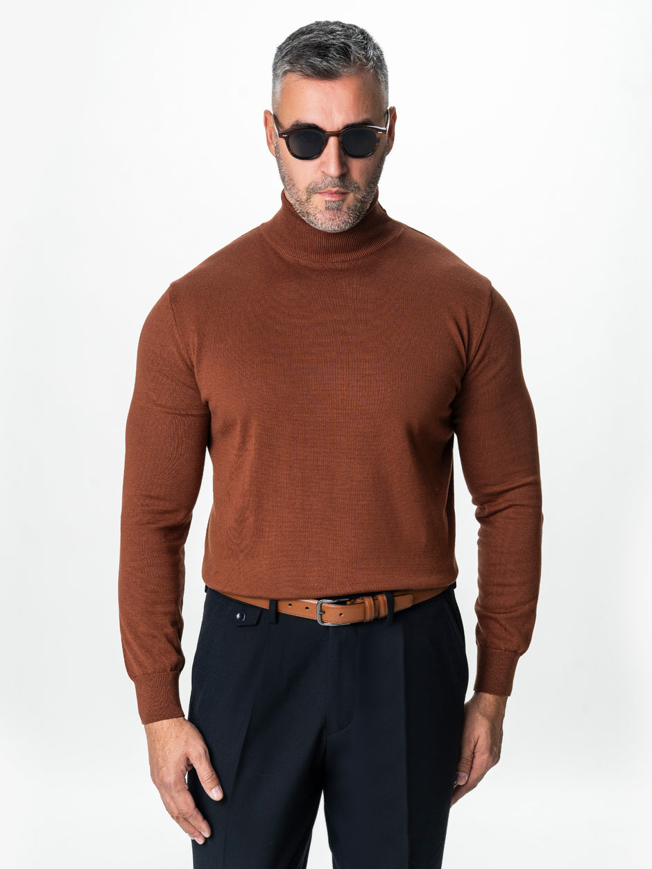 Pulover Tip Helanca Maro Vanilla Barbati 100% Bumbac Premium Levent Cottone Toamna&Iarna BMan0007 (5)