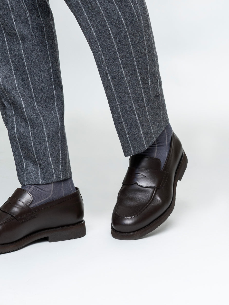 Costum Barbati Gri In Dungi 100% Lana Vitale Barberis BMan0068 (12)