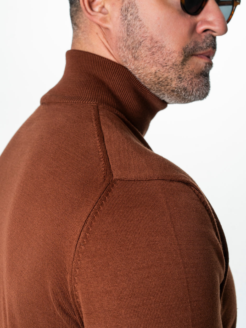 Pulover Tip Helanca Maro Vanilla Barbati 100% Bumbac Premium Levent Cottone Toamna&Iarna BMan0007 (7)