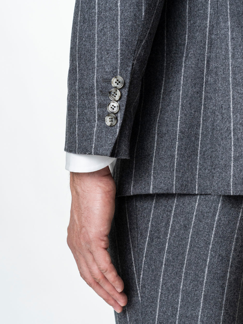 Costum Barbati Gri In Dungi 100% Lana Vitale Barberis BMan0068 (7)