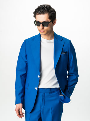 Costum Barbati Albastru Marine De Vara Smart Casual BMan0018