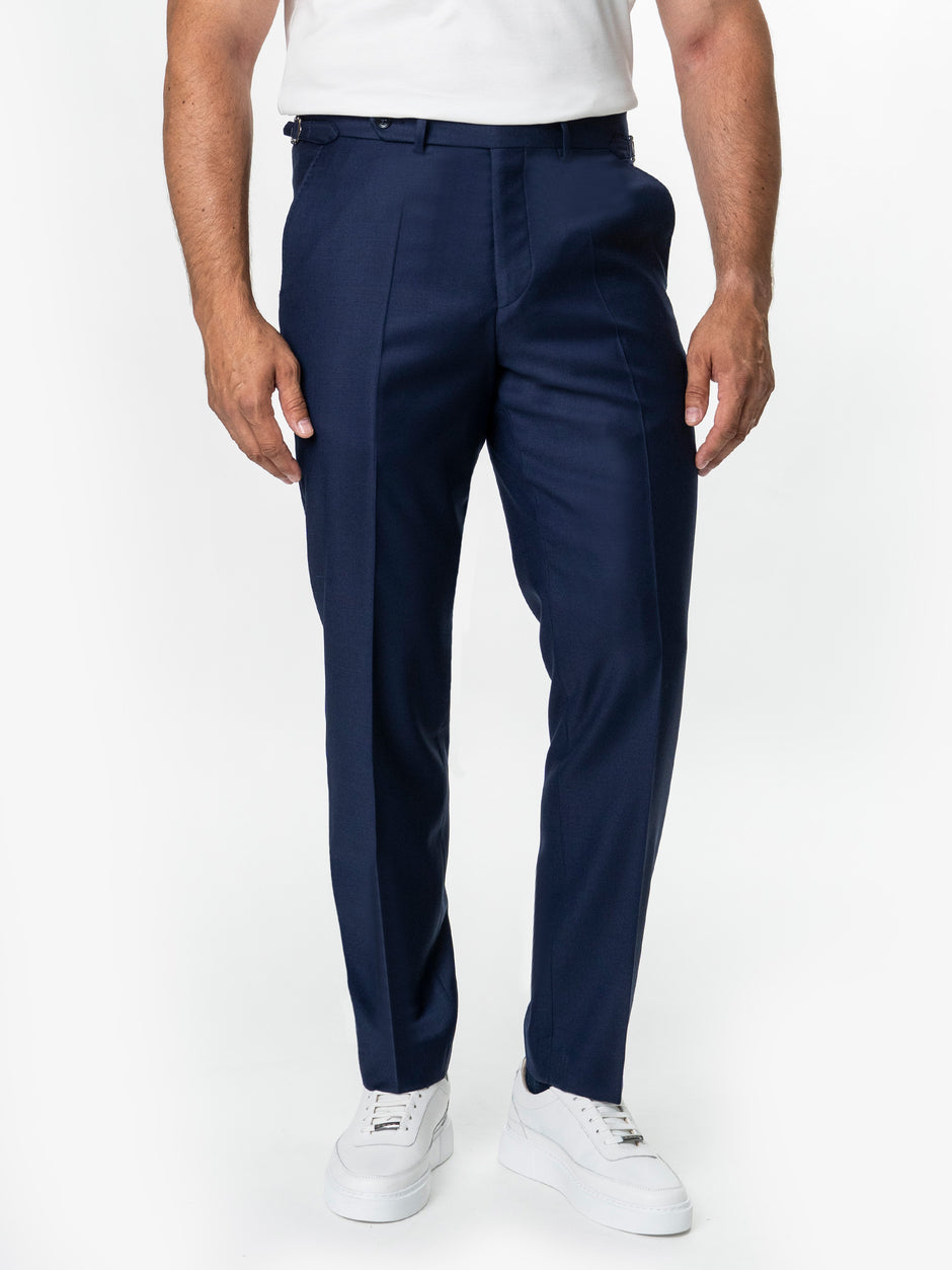 Costum Barbati Bleumarin 100% Lana Lanificio Cerutti BMan0112 (7)