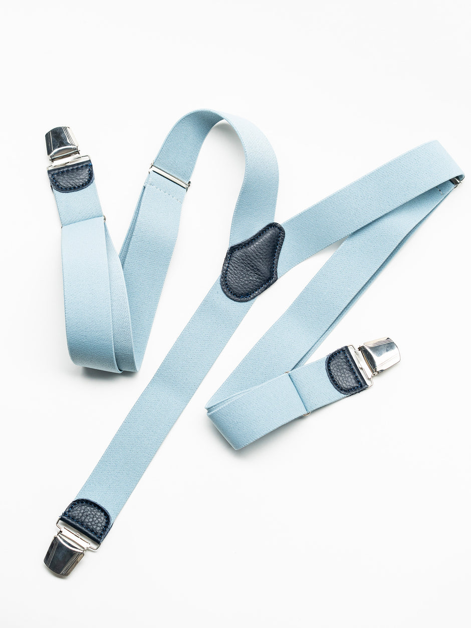 Bretele Elegante Barbati Bleu BMan078 (3)