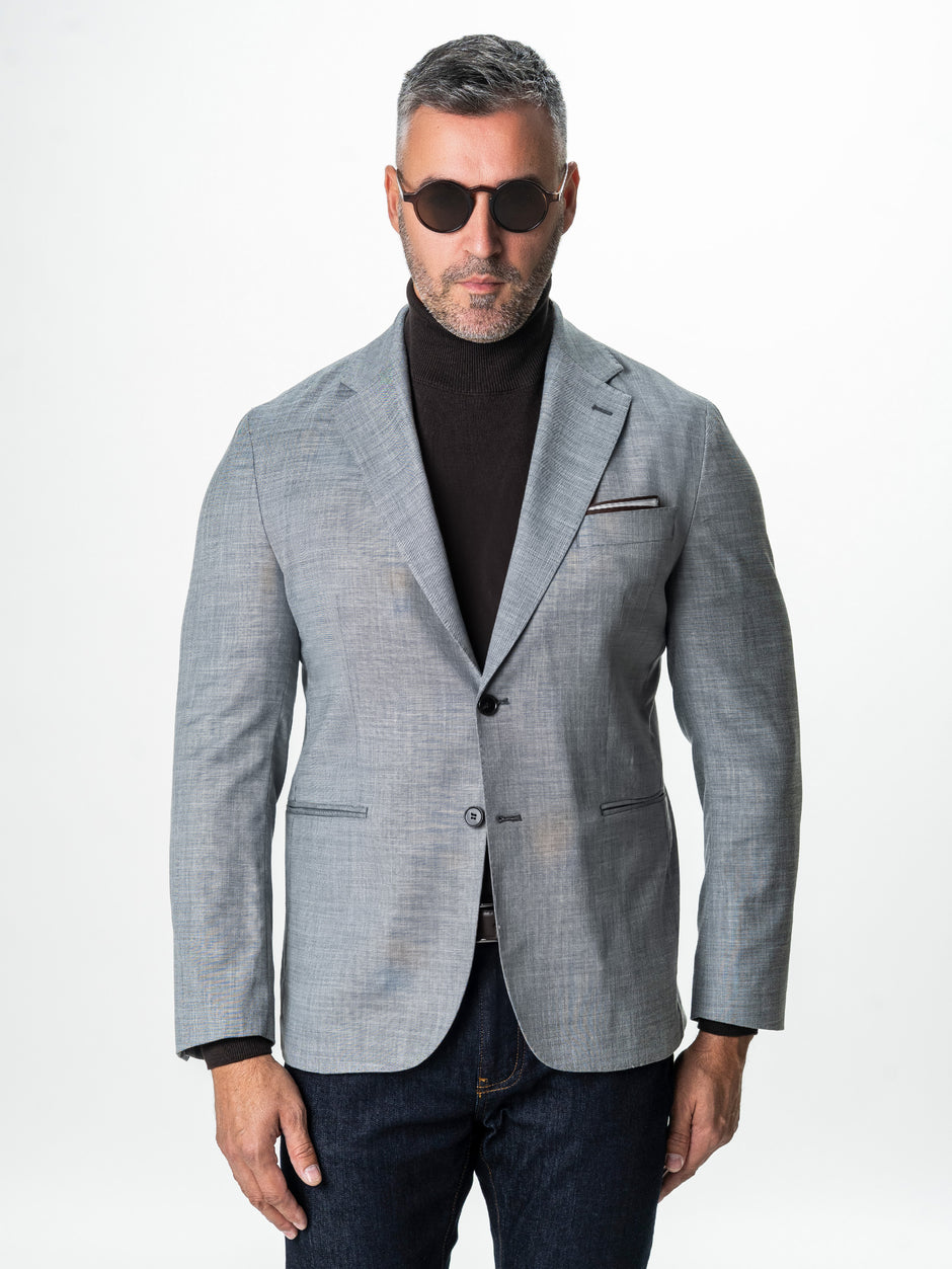 Sacou Gri Barbati Din Bumbac Cu Lana All Season BMan0036 (4)