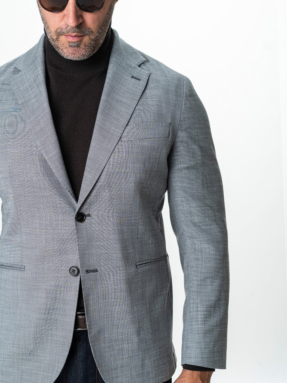 Sacou Gri Barbati Din Bumbac Cu Lana All Season BMan0036 (5)