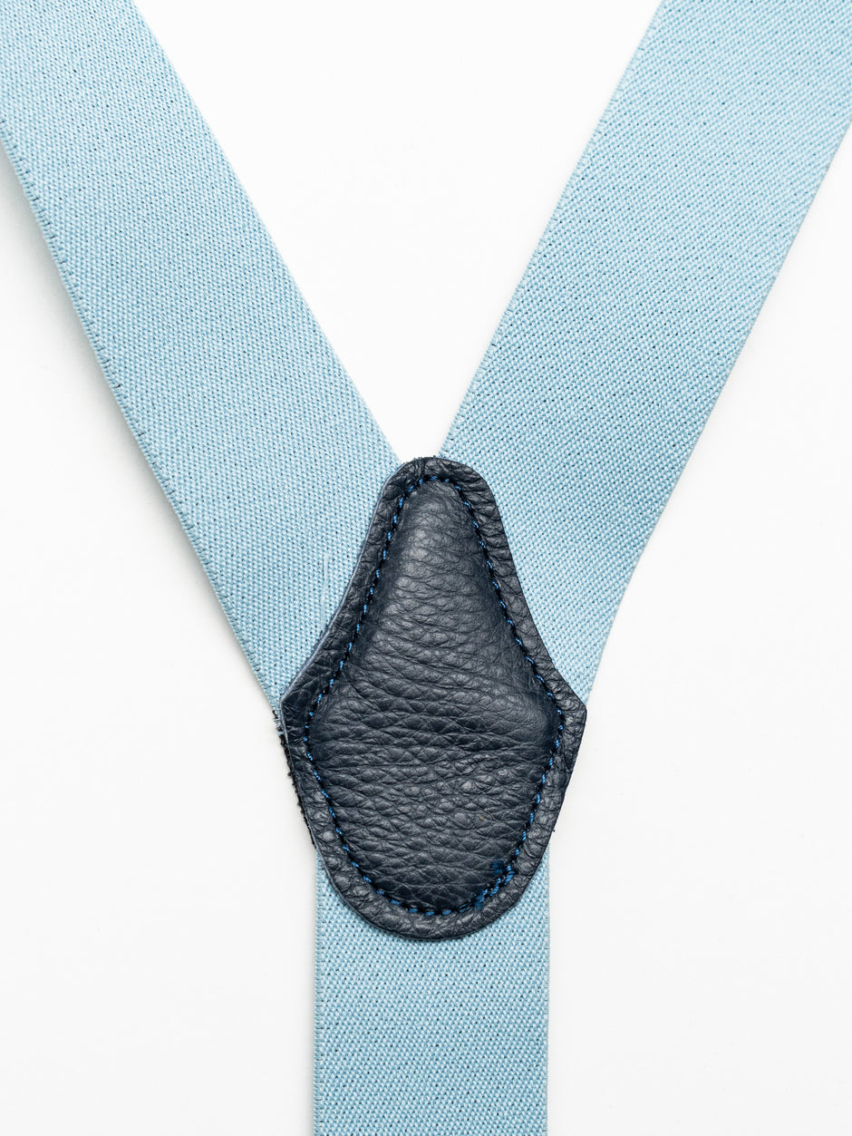 Bretele Elegante Barbati Bleu BMan078 (4)