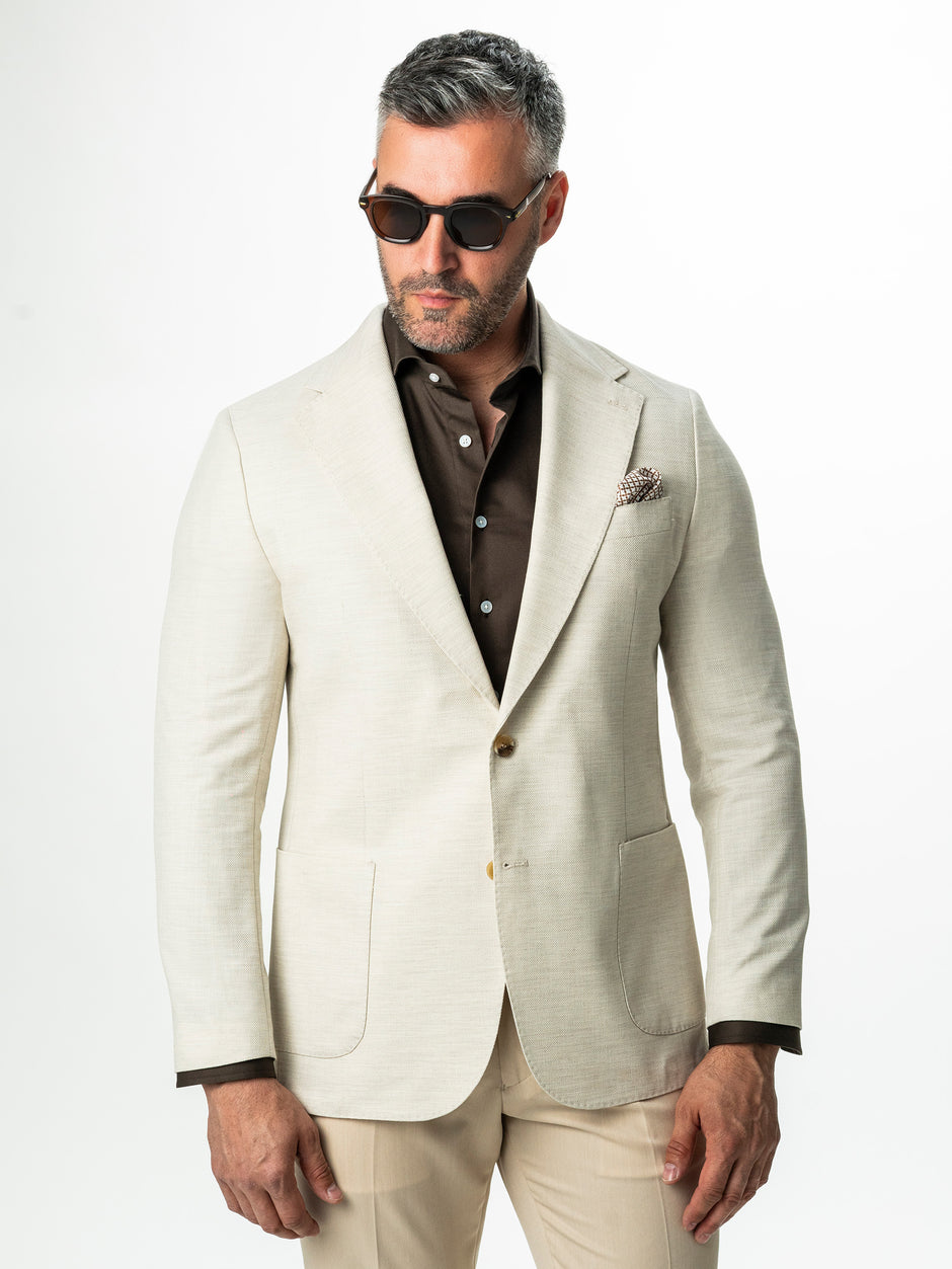 Sacou Barbati Crem Vara Necaptusit Lana Vitale Barberis BMan0050 (9)