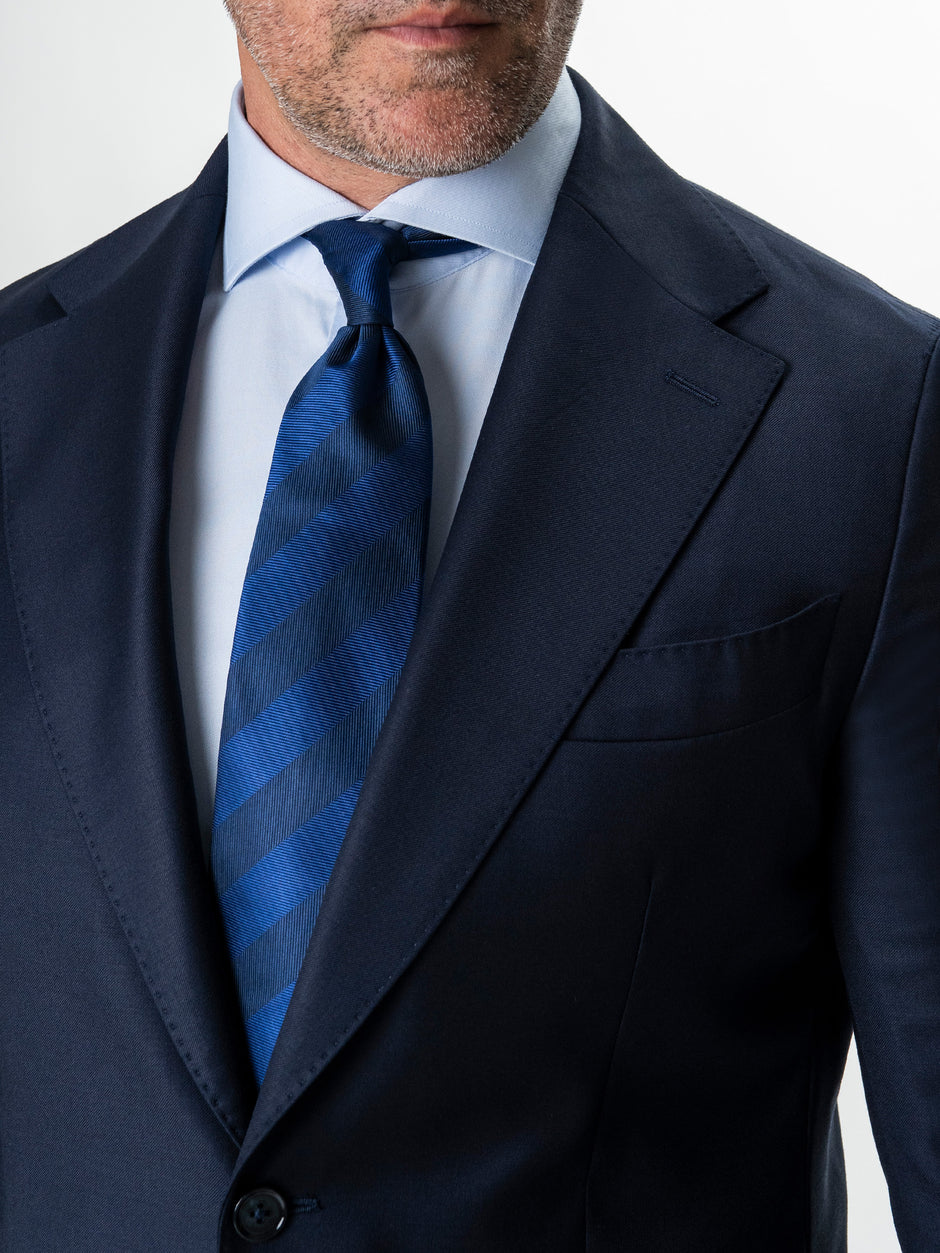 Costum Barbati Bleumarin 100% Lana Vitale Barberis BMan1111 (3)