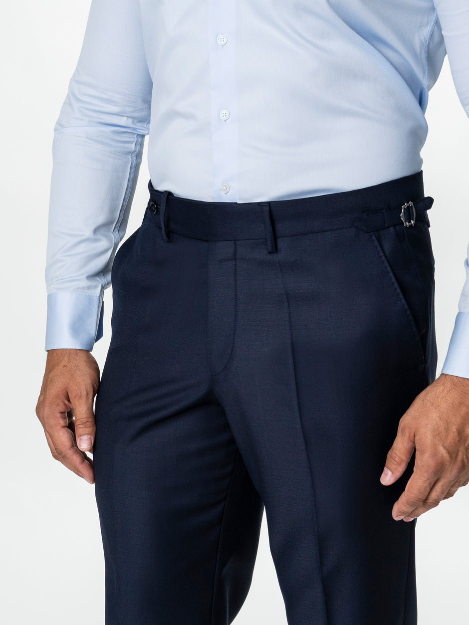 Costum Barbati Bleumarin 100% Lana Vitale Barberis BMan1111 (5)