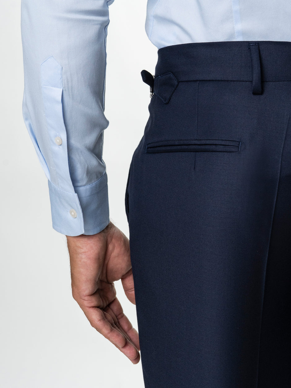 Costum Barbati Bleumarin 100% Lana Vitale Barberis BMan1111 (11)