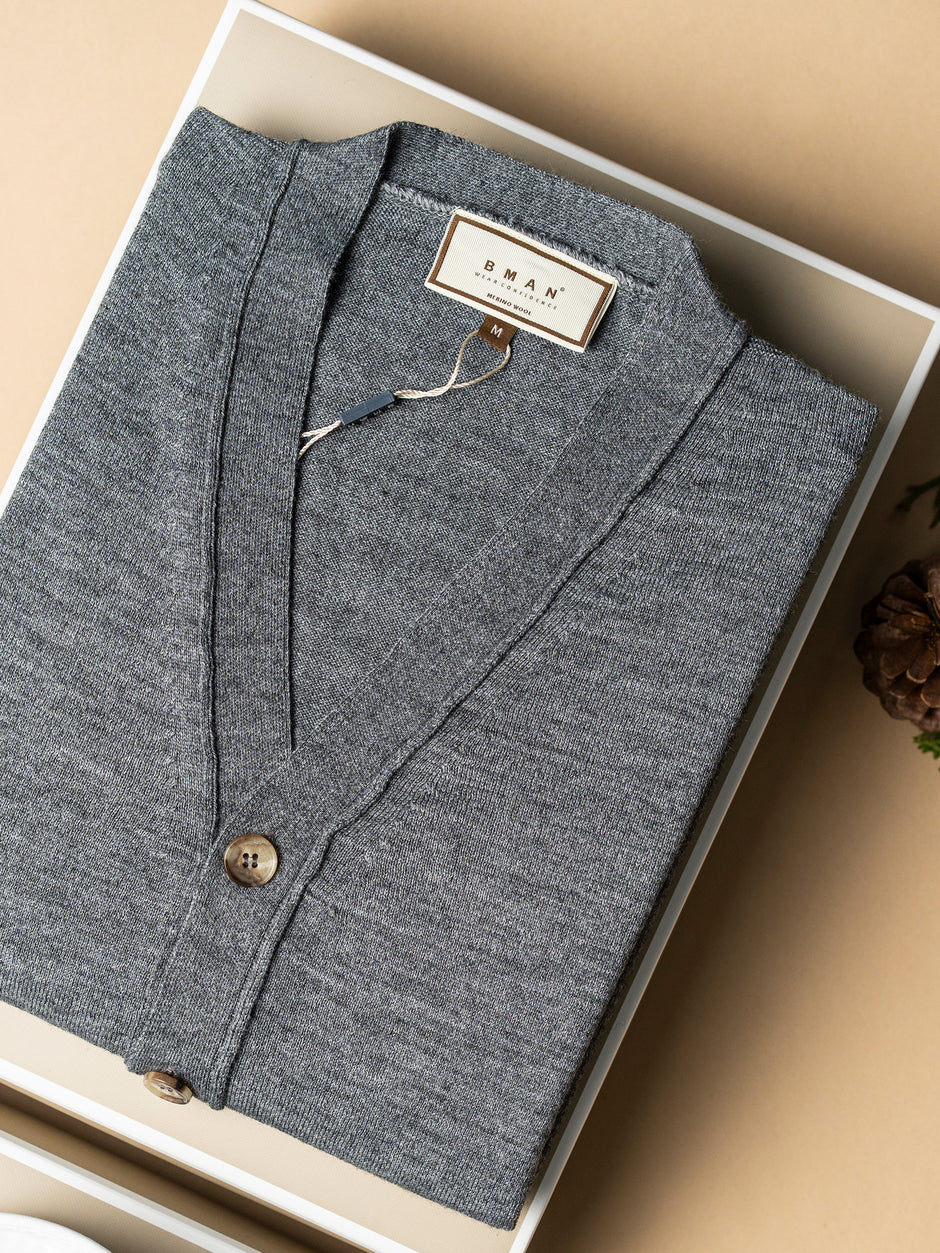 Pachet Cadou Barbati Pulover Cu Camasa Bman0056 (3)