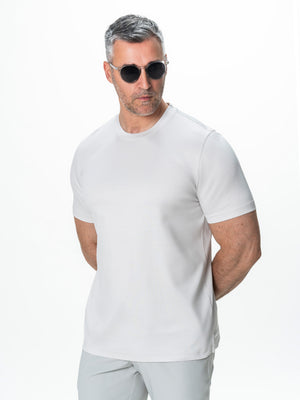 Tricou Gri Stone 100% Bumbac Egiptean Mercerizat BMan279