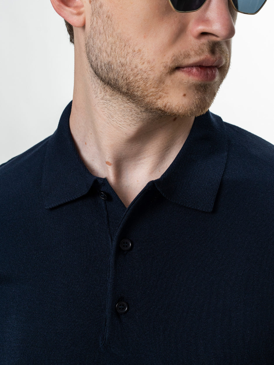 Tricou Polo Barbati Bleumarin BMan0103 (5)