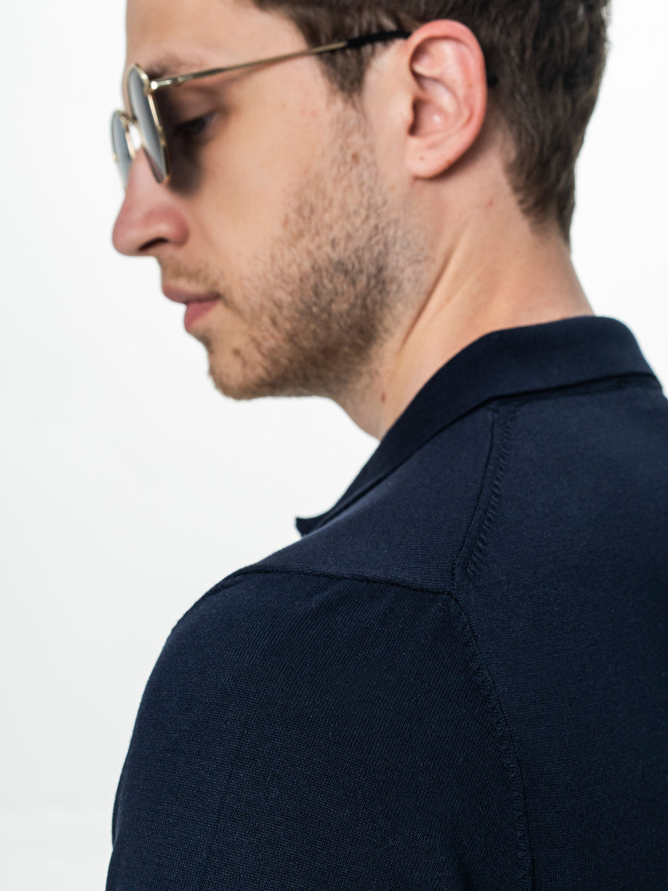 Tricou Polo Barbati Bleumarin BMan0103 (6)