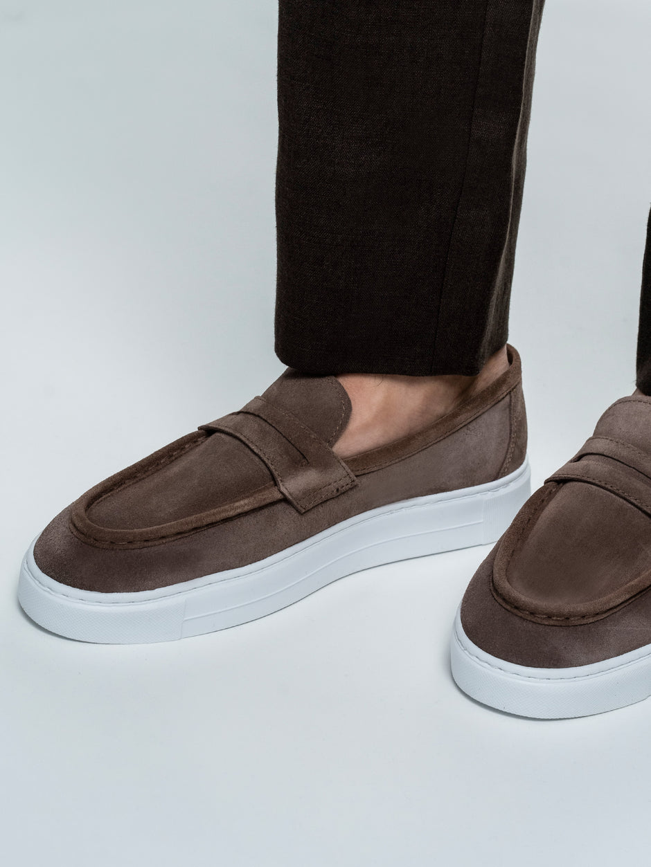 Pantaloni Casual Cu Snur In Talie Vara Barbati In Natural Maro Cafeniu BMan714 (7)